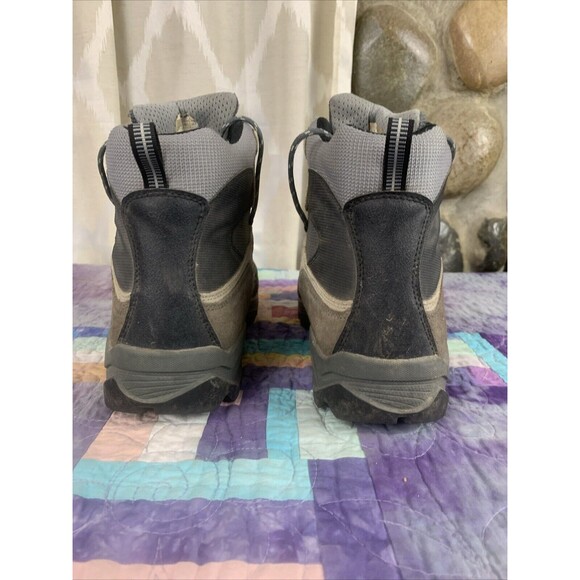 TREZETA Mens 10.5 Inca Waterproof Vibram Leather Walking Hiking Shoes Boots - Picture 5 of 16